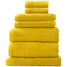 7 Piece Aireys Cotton Bathroom Towel Set